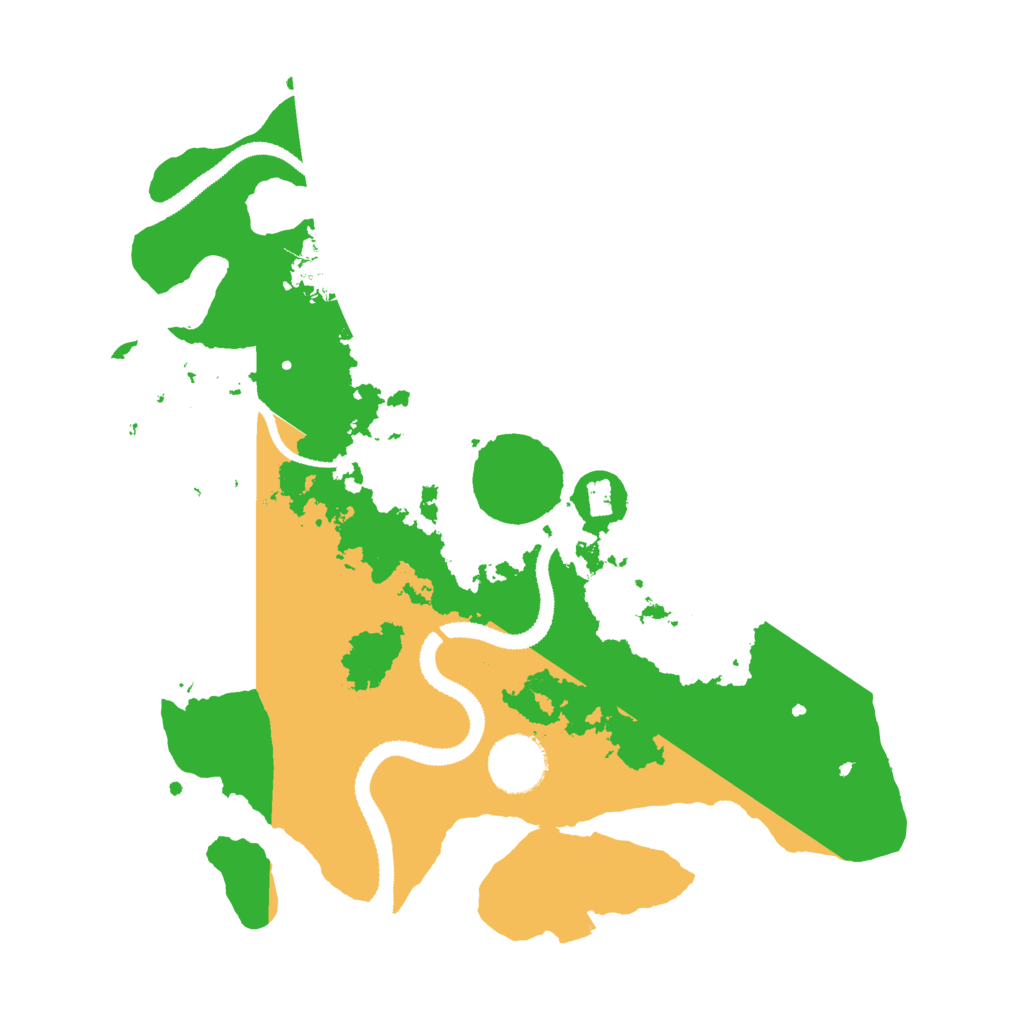 Biome Rust Map: Procedural Map, Size: 3100, Seed: 826167720