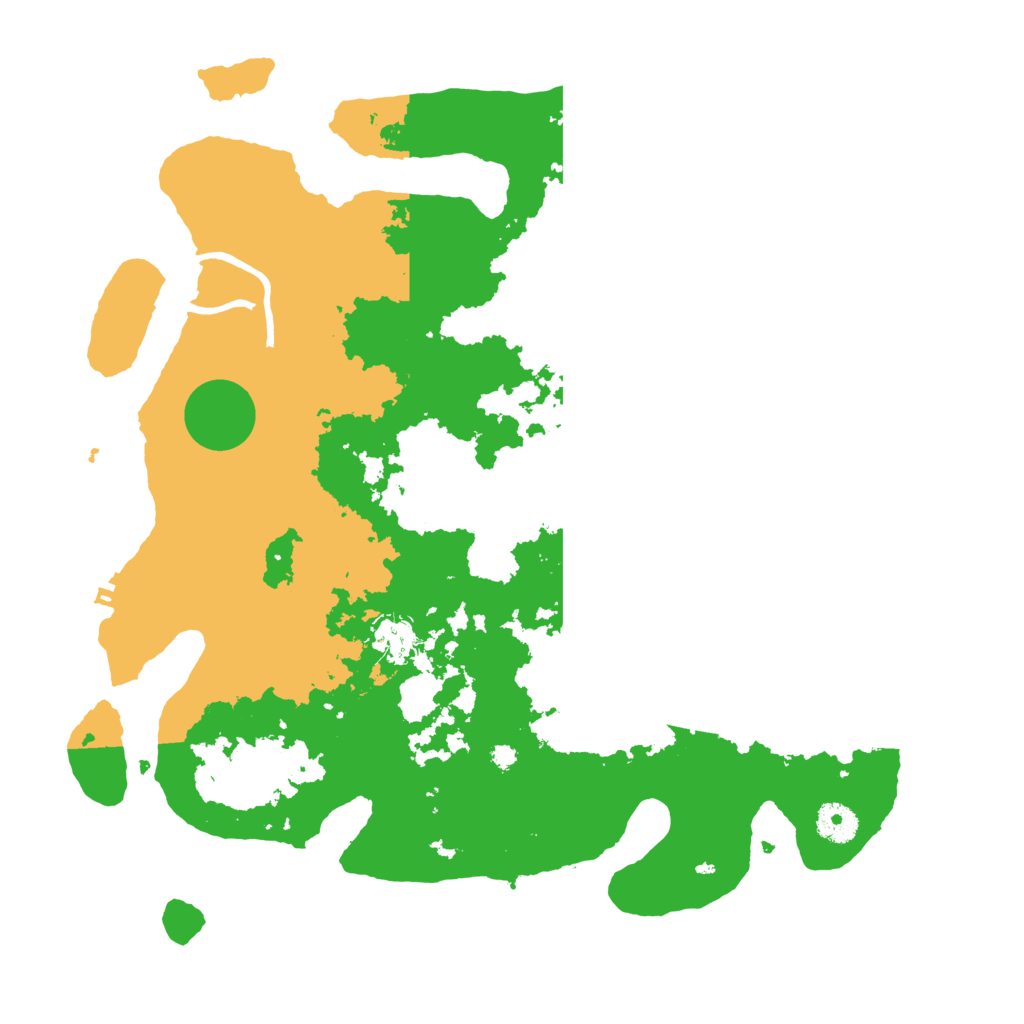 Biome Rust Map: Procedural Map, Size: 3800, Seed: 1234987