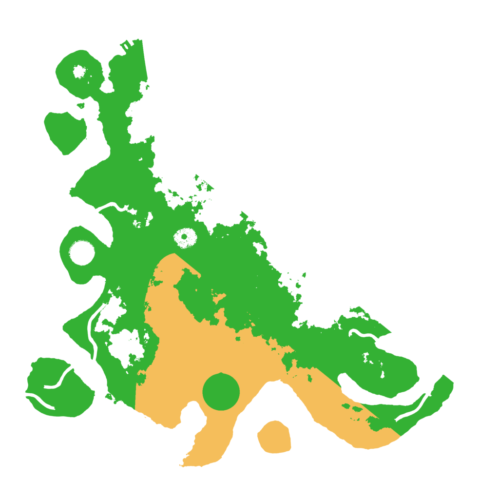 Biome Rust Map: Procedural Map, Size: 3547, Seed: 3661