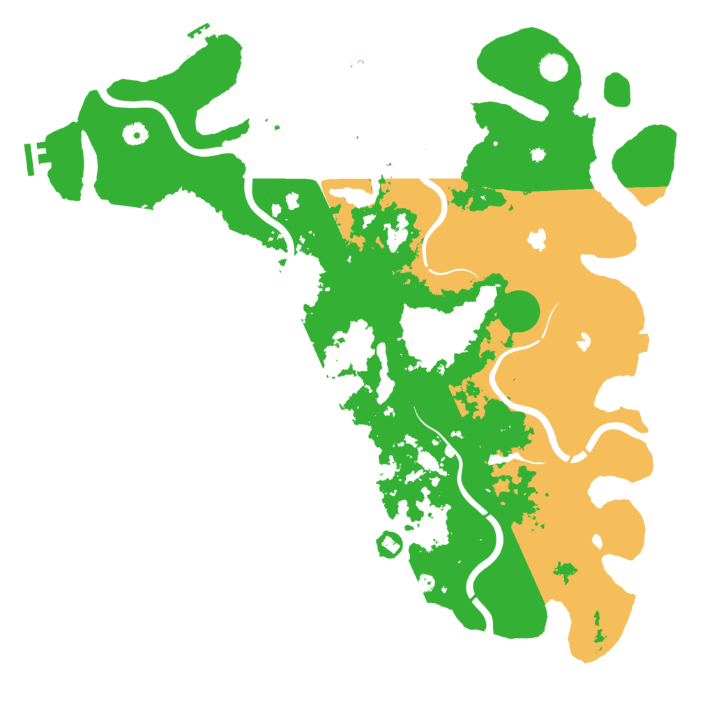 Biome Rust Map: Procedural Map, Size: 4500, Seed: 979022426