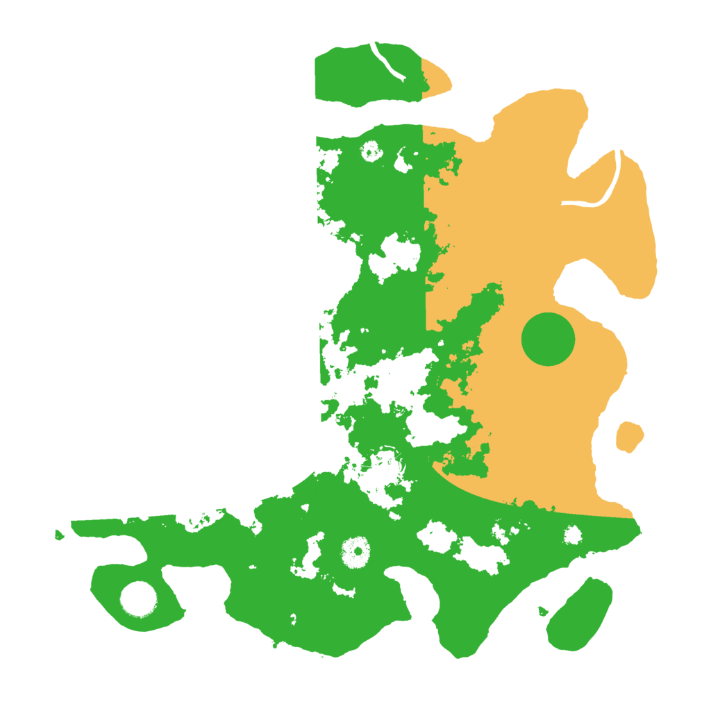 Biome Rust Map: Procedural Map, Size: 3500, Seed: 191939170