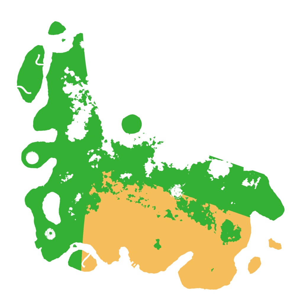 Biome Rust Map: Procedural Map, Size: 4250, Seed: 1627996775