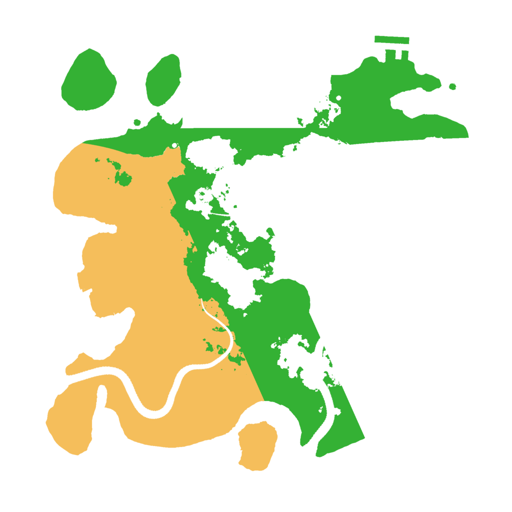 Biome Rust Map: Procedural Map, Size: 3000, Seed: 1769951772