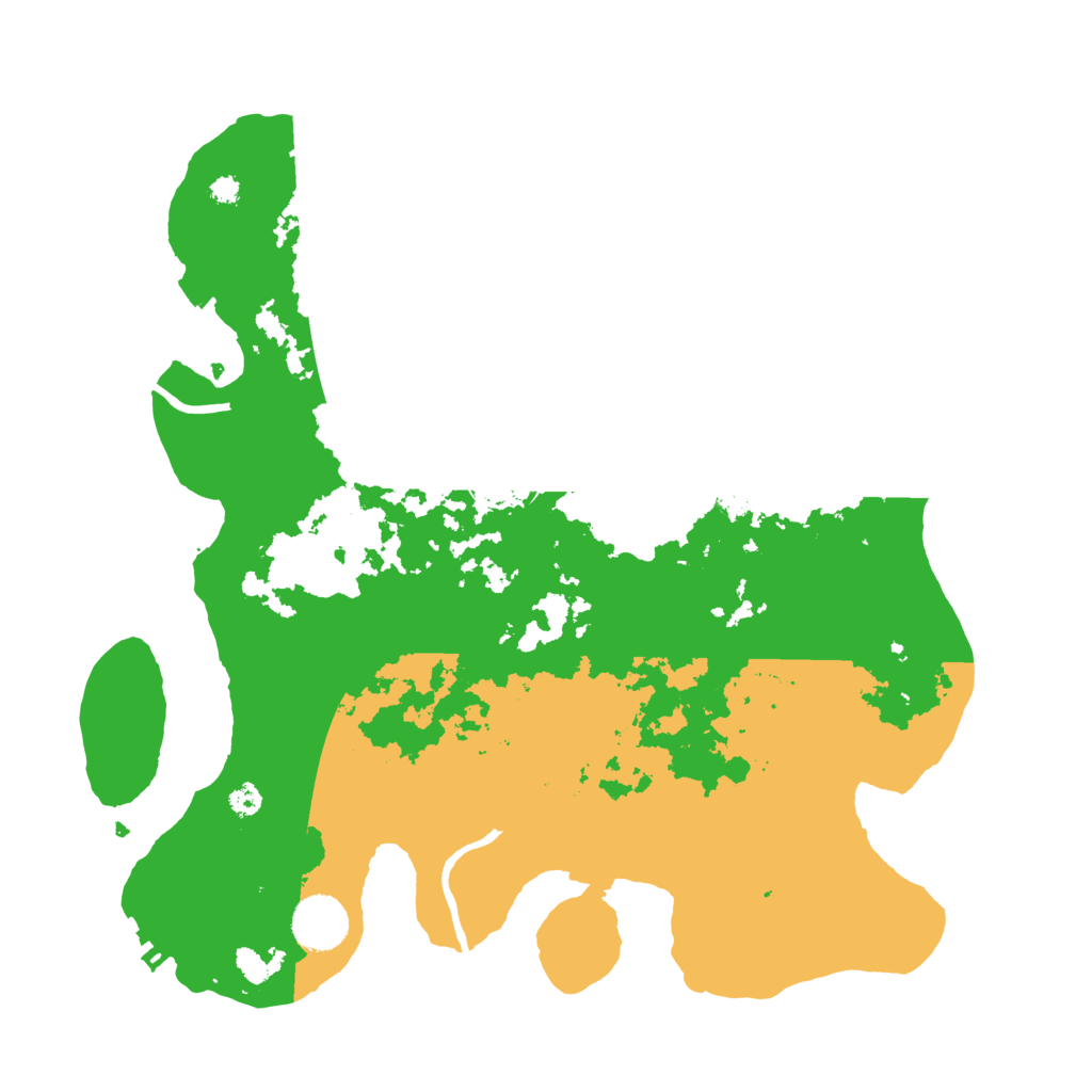 Biome Rust Map: Procedural Map, Size: 3500, Seed: 1895580050