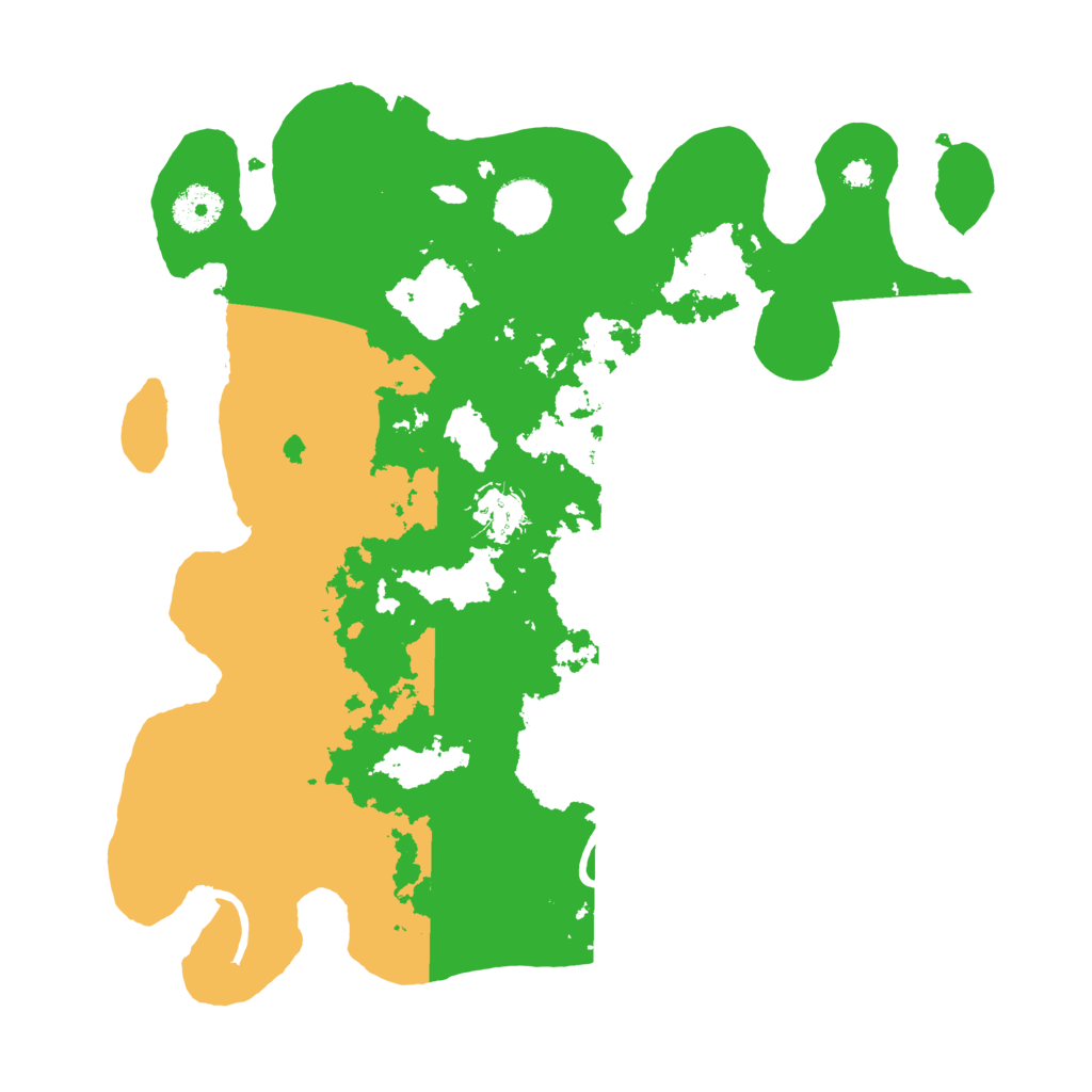 Biome Rust Map: Procedural Map, Size: 3500, Seed: 315534356