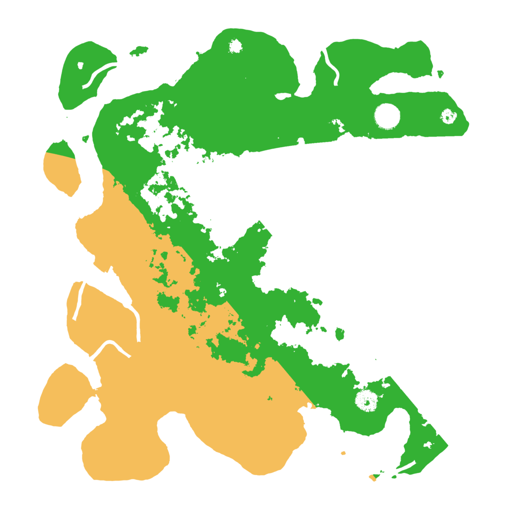 Biome Rust Map: Procedural Map, Size: 3500, Seed: 833478131