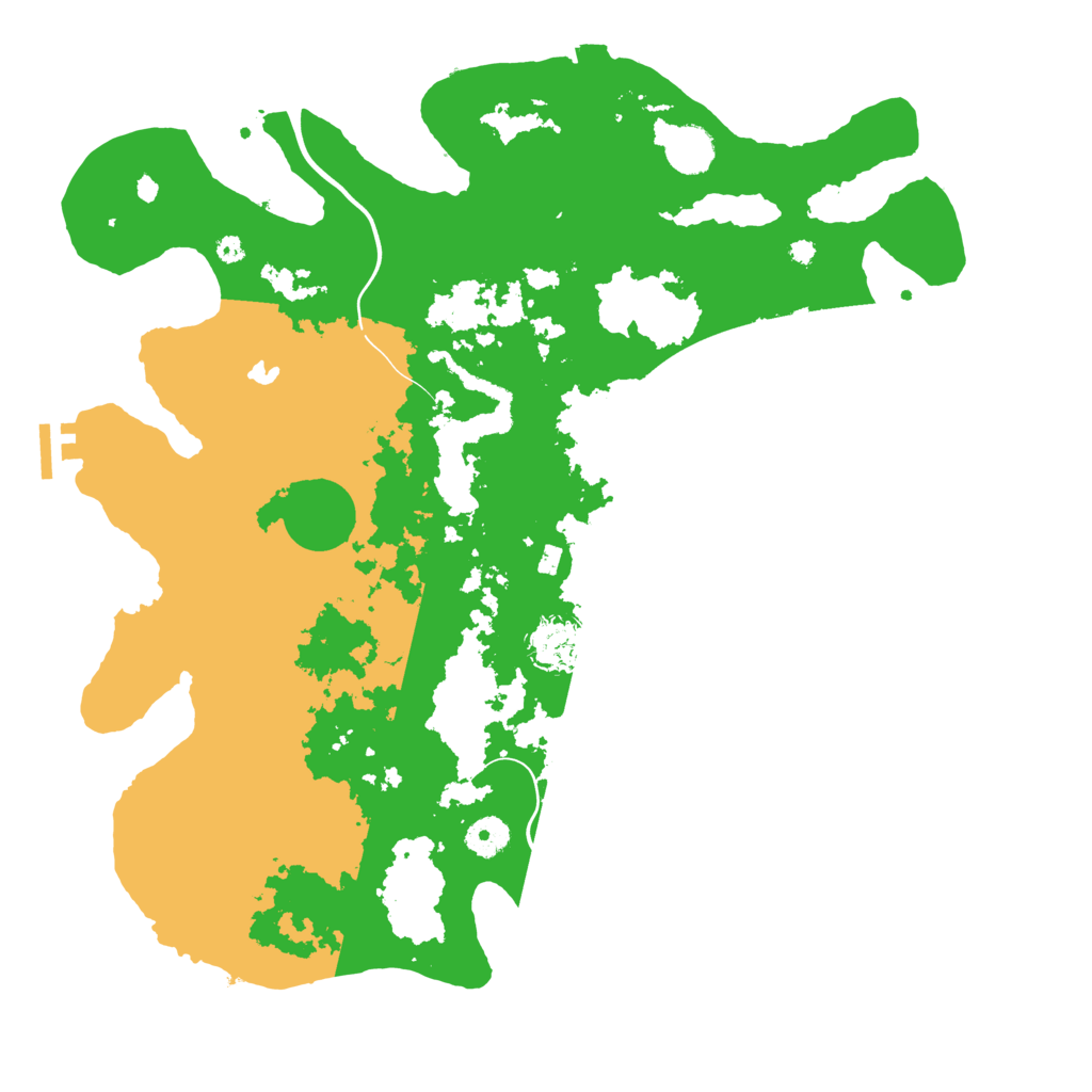 Biome Rust Map: Procedural Map, Size: 4000, Seed: 562208794