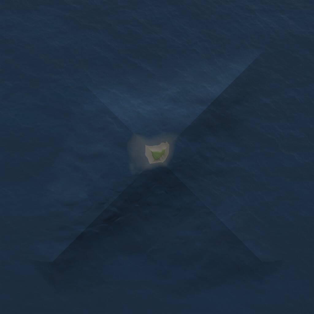 Rust Map: Procedural Map, Size: 1000, Seed: 1865721457, 1 Monuments