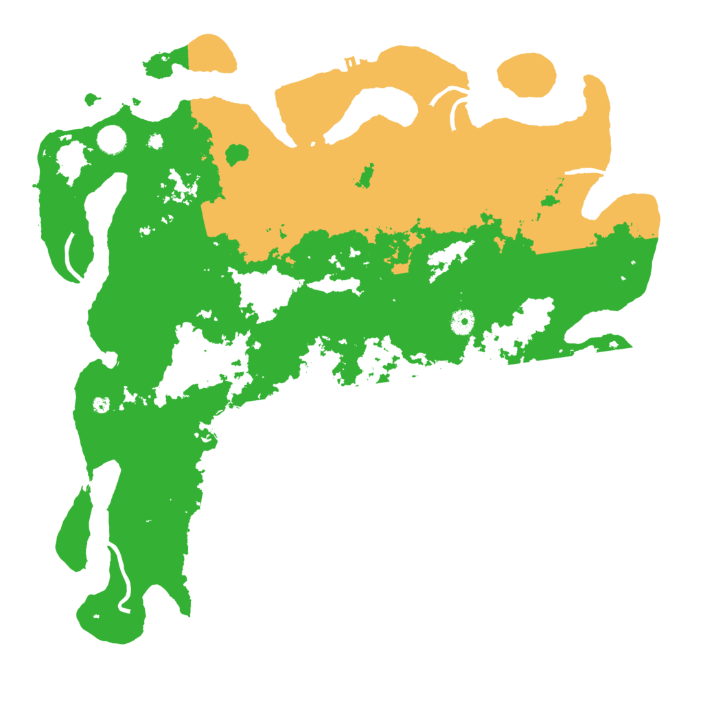 Biome Rust Map: Procedural Map, Size: 4250, Seed: 1281877