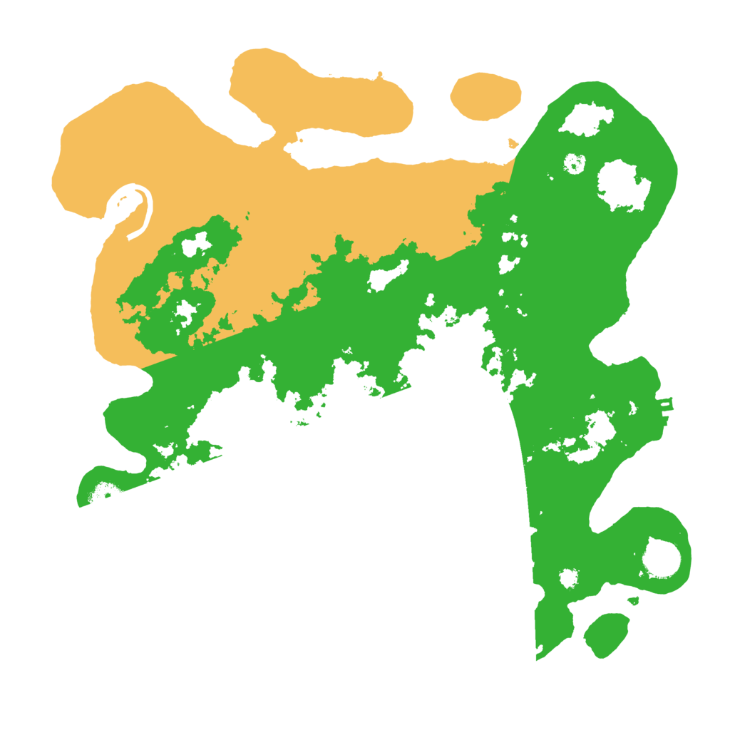 Biome Rust Map: Procedural Map, Size: 3500, Seed: 796247422