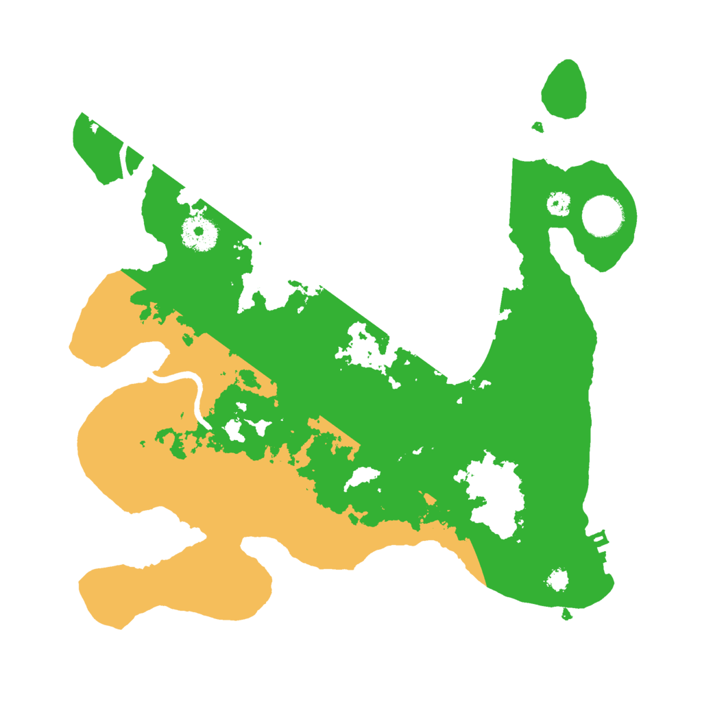 Biome Rust Map: Procedural Map, Size: 3000, Seed: 1652