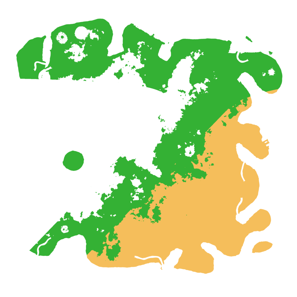 Biome Rust Map: Procedural Map, Size: 4000, Seed: 20102012