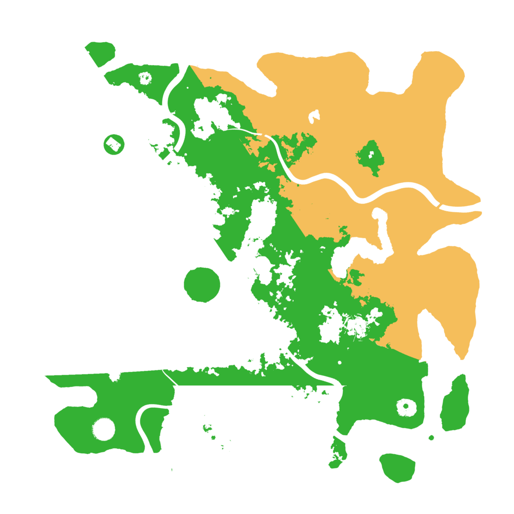 Biome Rust Map: Procedural Map, Size: 4000, Seed: 175000