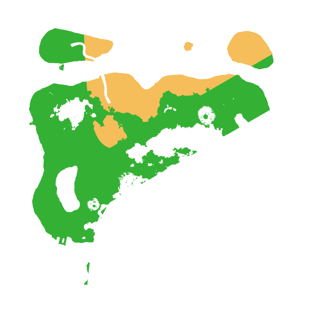 Biome Rust Map: Procedural Map, Size: 2700, Seed: 1360751441