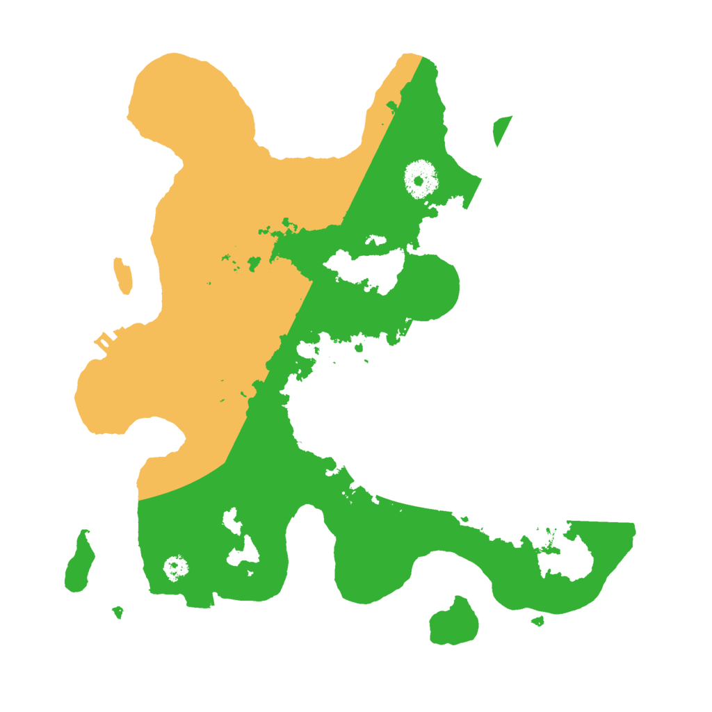 Biome Rust Map: Procedural Map, Size: 3000, Seed: 11554