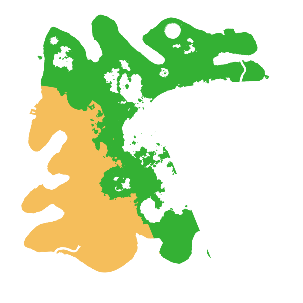 Biome Rust Map: Procedural Map, Size: 3400, Seed: 17073211