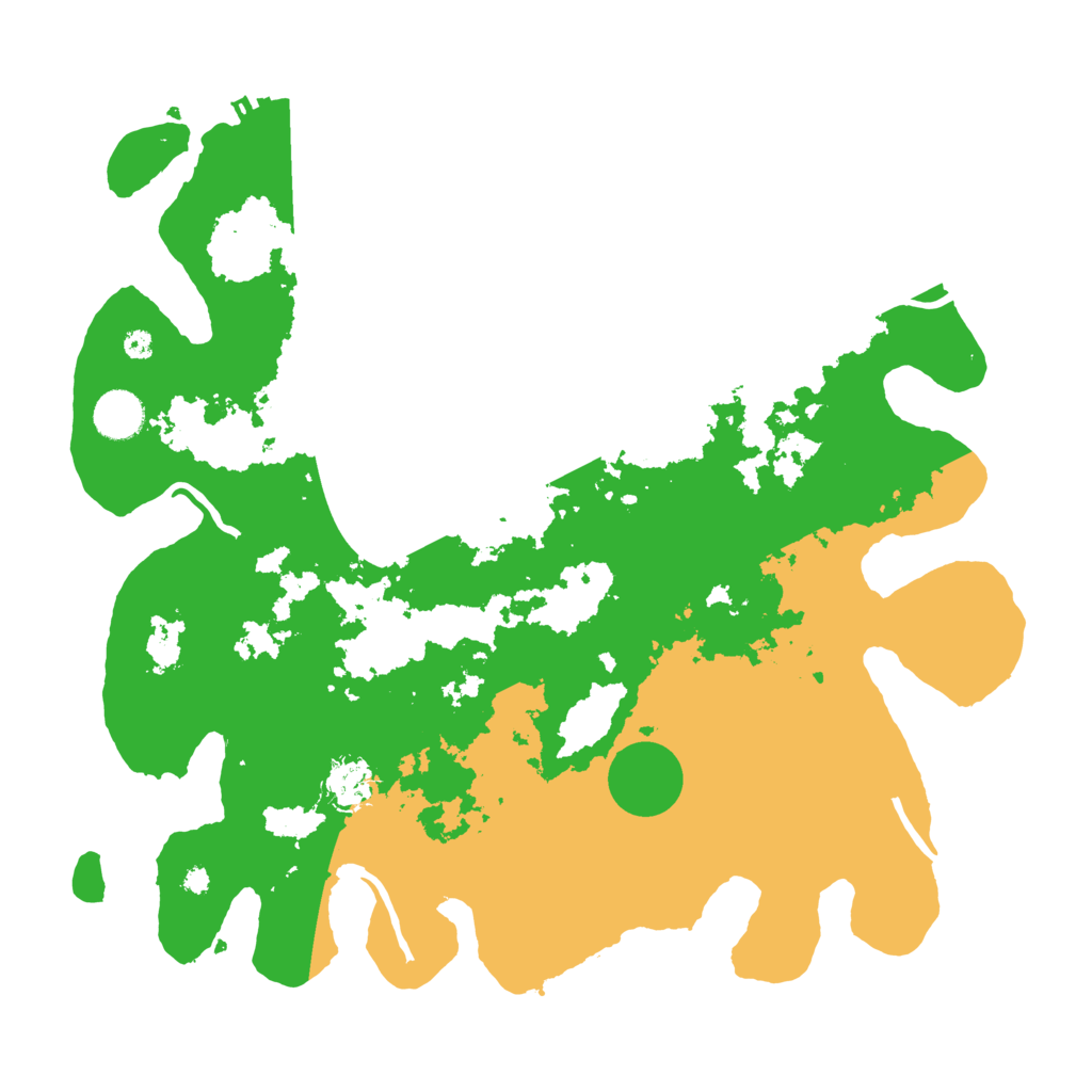 Biome Rust Map: Procedural Map, Size: 3850, Seed: 56202599