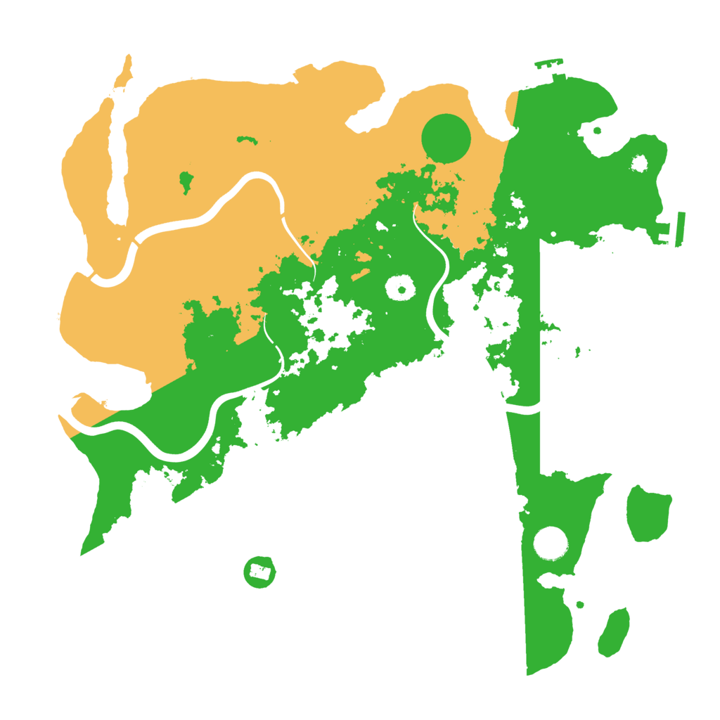 Biome Rust Map: Procedural Map, Size: 3850, Seed: 38409529
