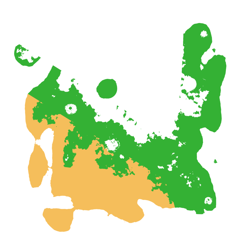 Biome Rust Map: Procedural Map, Size: 3400, Seed: 78281102