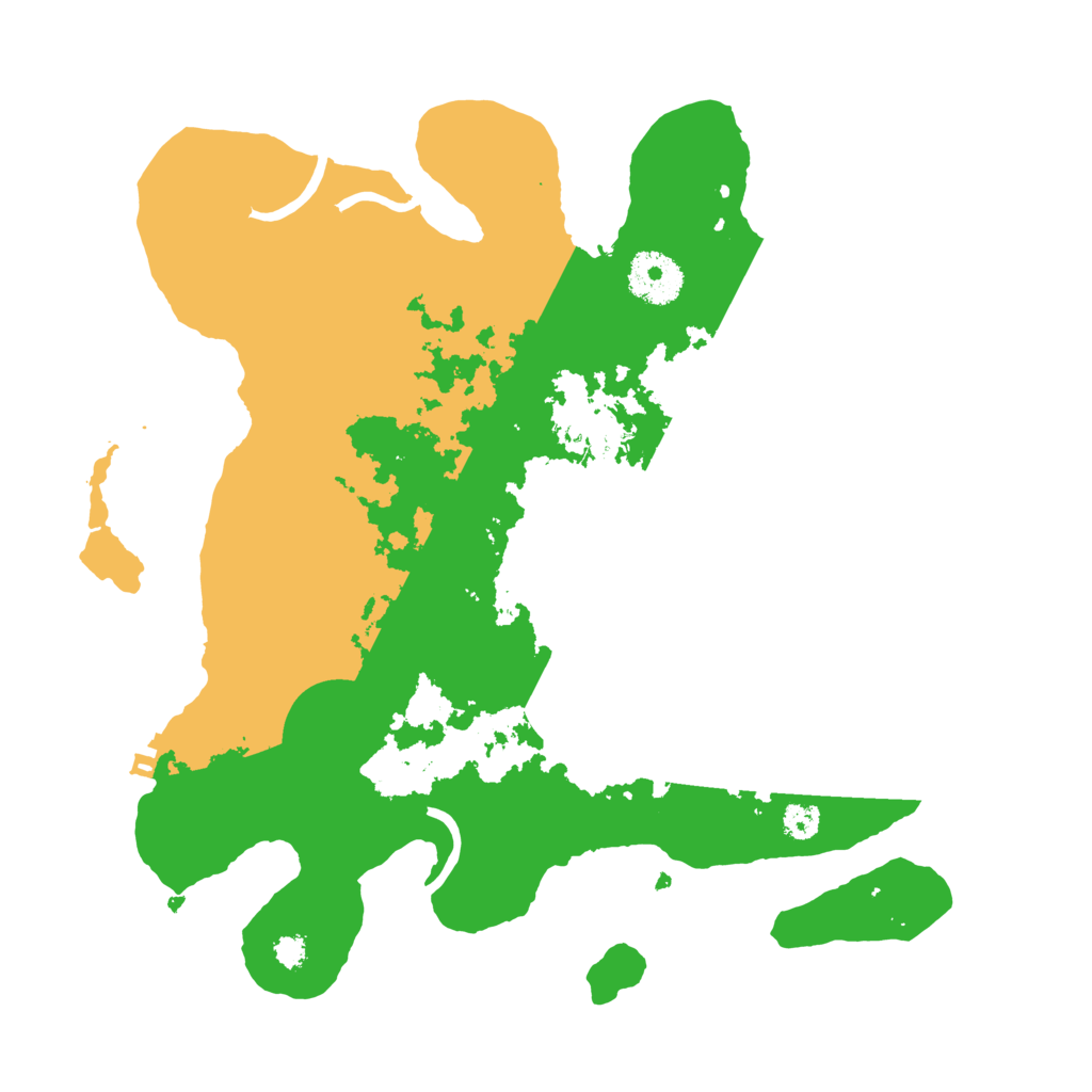 Biome Rust Map: Procedural Map, Size: 3100, Seed: 362511083