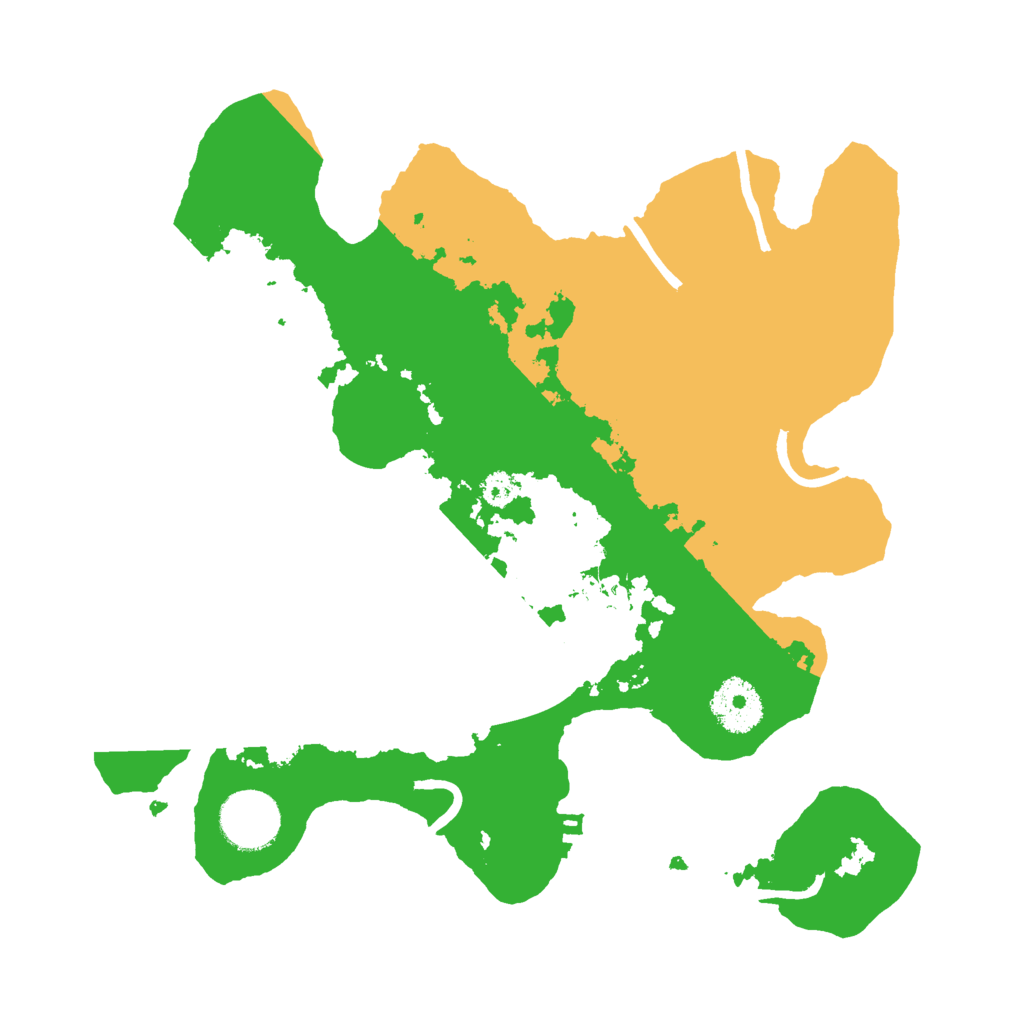 Biome Rust Map: Procedural Map, Size: 3000, Seed: 5269