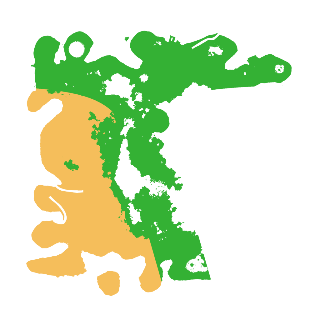 Biome Rust Map: Procedural Map, Size: 3600, Seed: 85416412