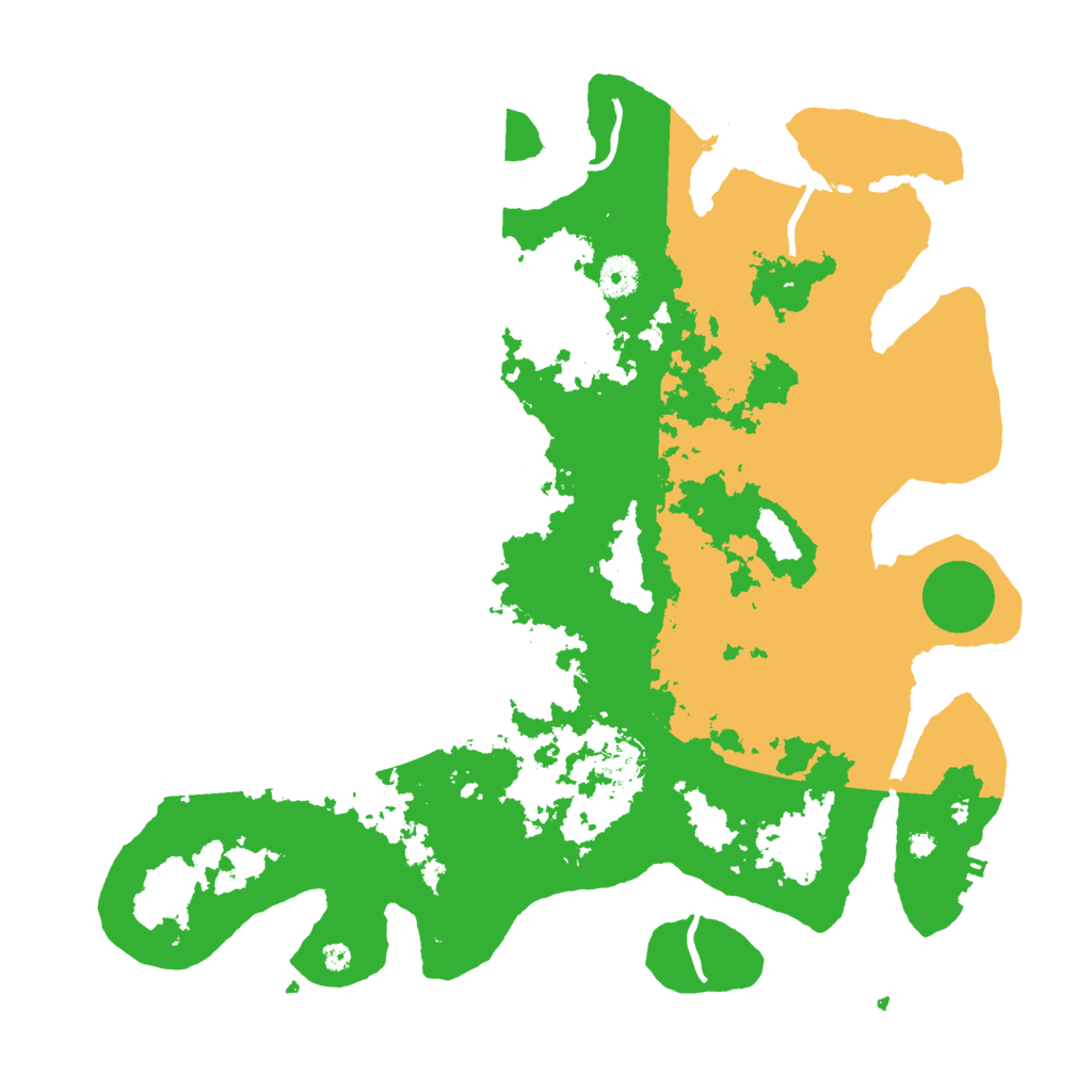 Biome Rust Map: Procedural Map, Size: 4000, Seed: 23085201