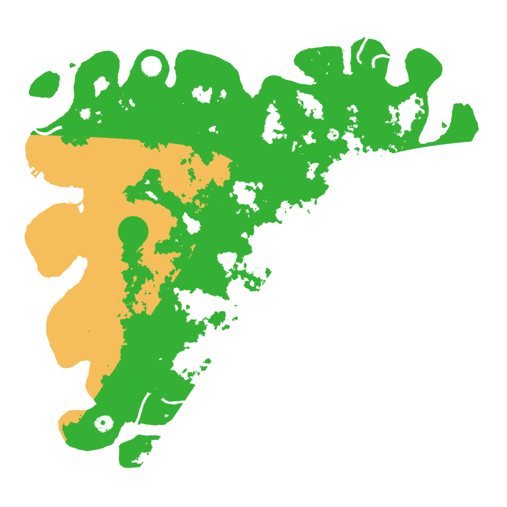 Biome Rust Map: Procedural Map, Size: 4400, Seed: 55373900