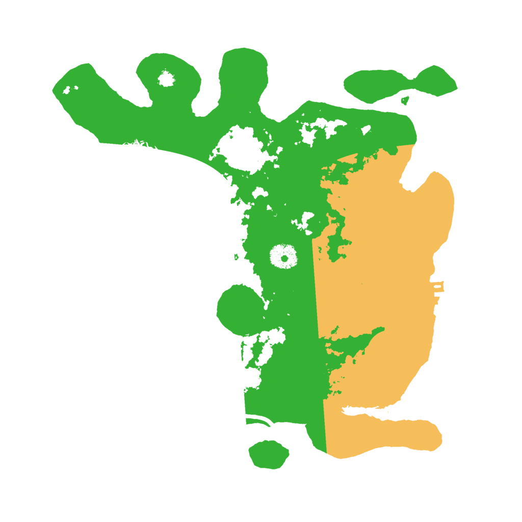 Biome Rust Map: Procedural Map, Size: 3000, Seed: 20055