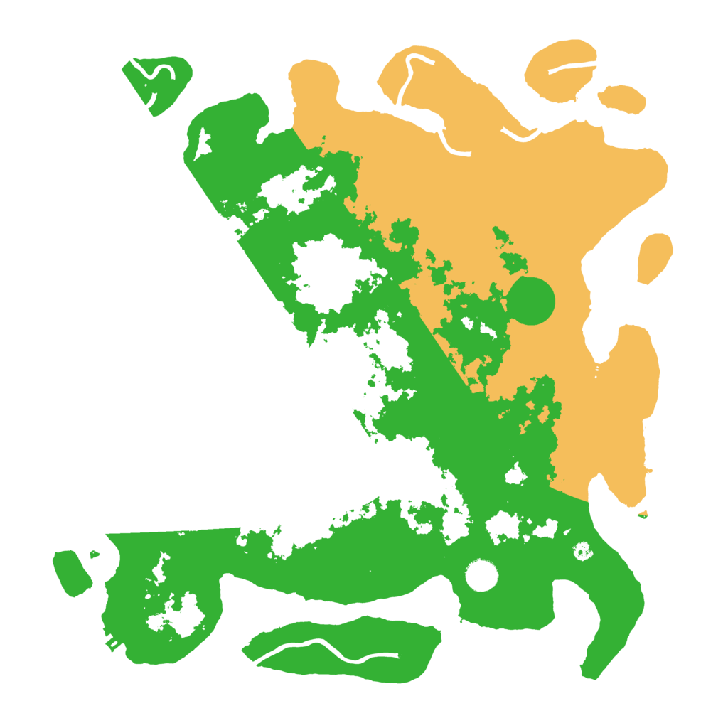 Biome Rust Map: Procedural Map, Size: 4000, Seed: 61419707