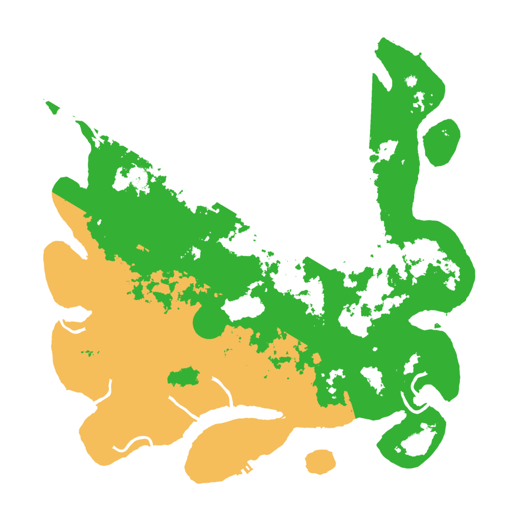 Biome Rust Map: Procedural Map, Size: 4100, Seed: 70436588