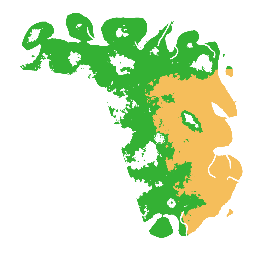 Biome Rust Map: Procedural Map, Size: 4400, Seed: 24573543