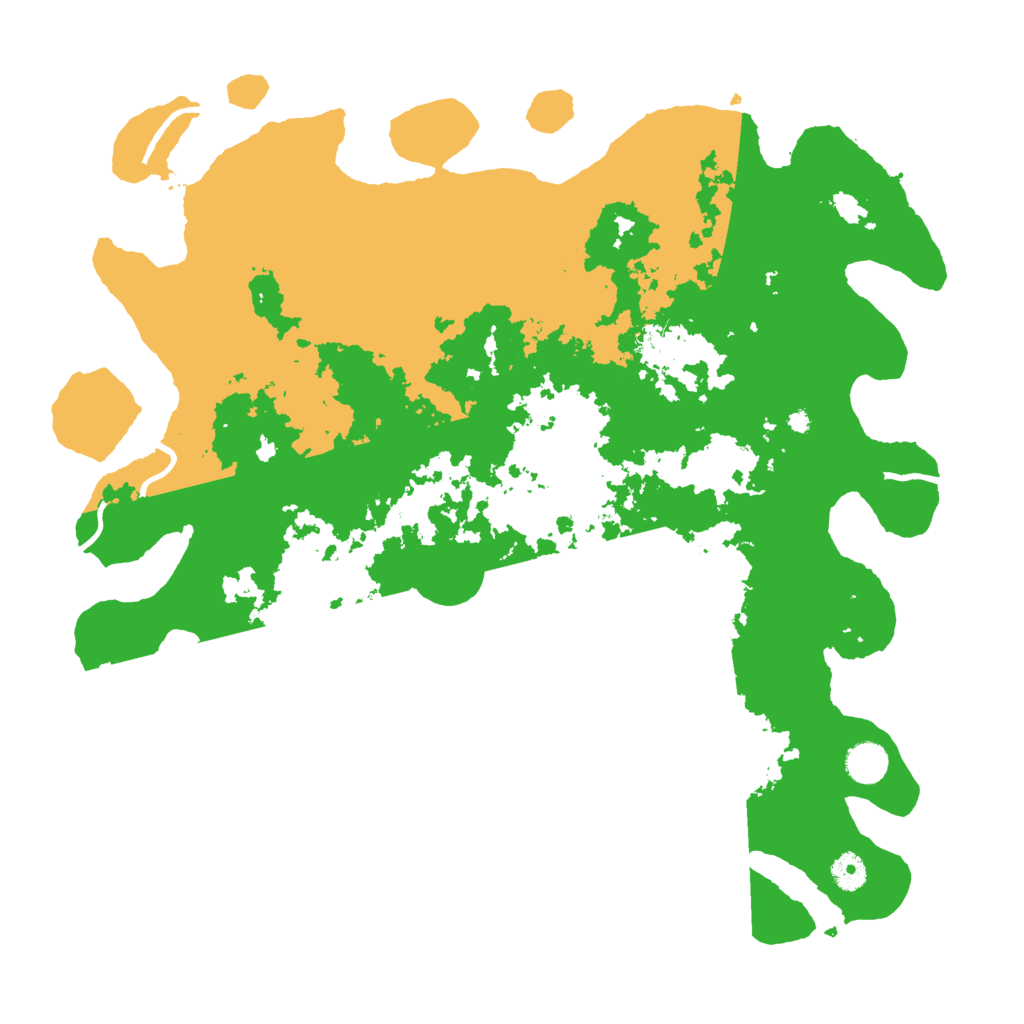 Biome Rust Map: Procedural Map, Size: 4300, Seed: 97857428