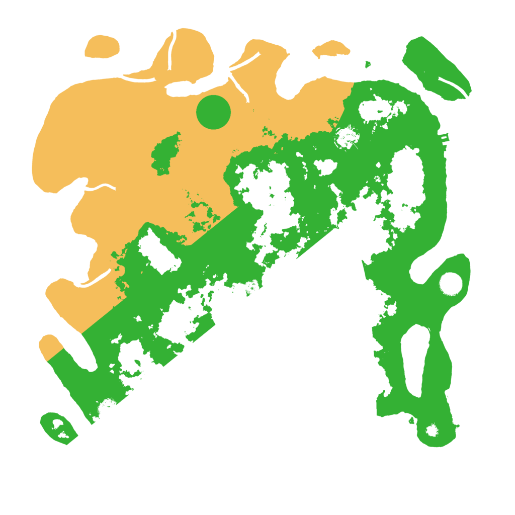 Biome Rust Map: Procedural Map, Size: 3950, Seed: 97284259