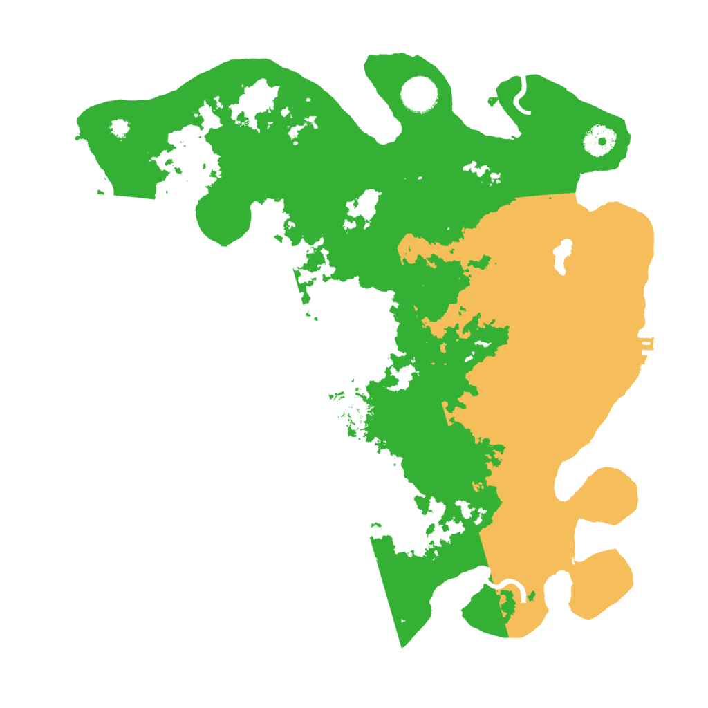 Biome Rust Map: Procedural Map, Size: 3450, Seed: 19122748