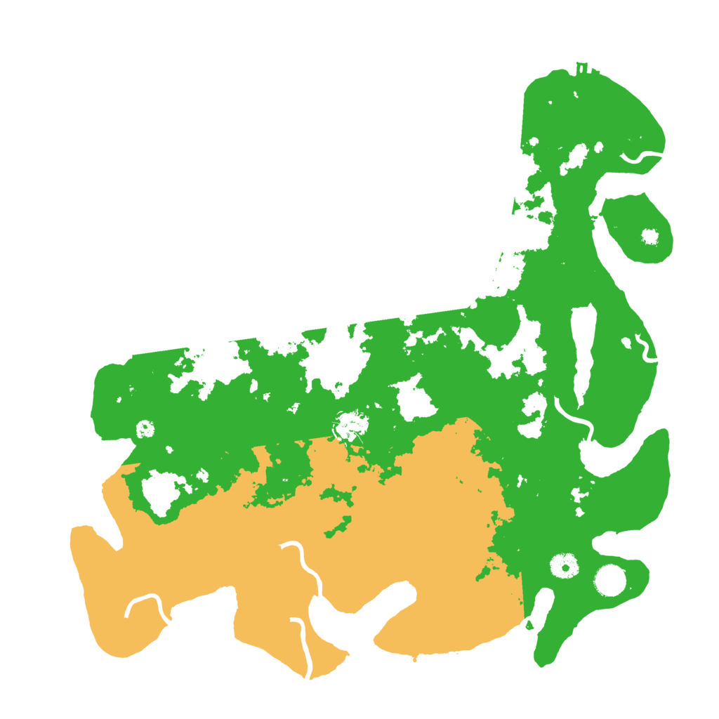 Biome Rust Map: Procedural Map, Size: 4000, Seed: 19845969