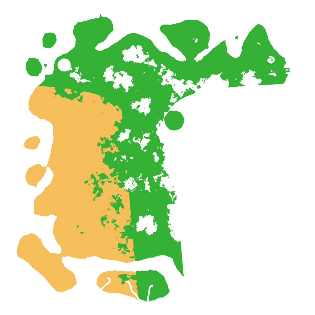 Biome Rust Map: Procedural Map, Size: 4300, Seed: 11877418