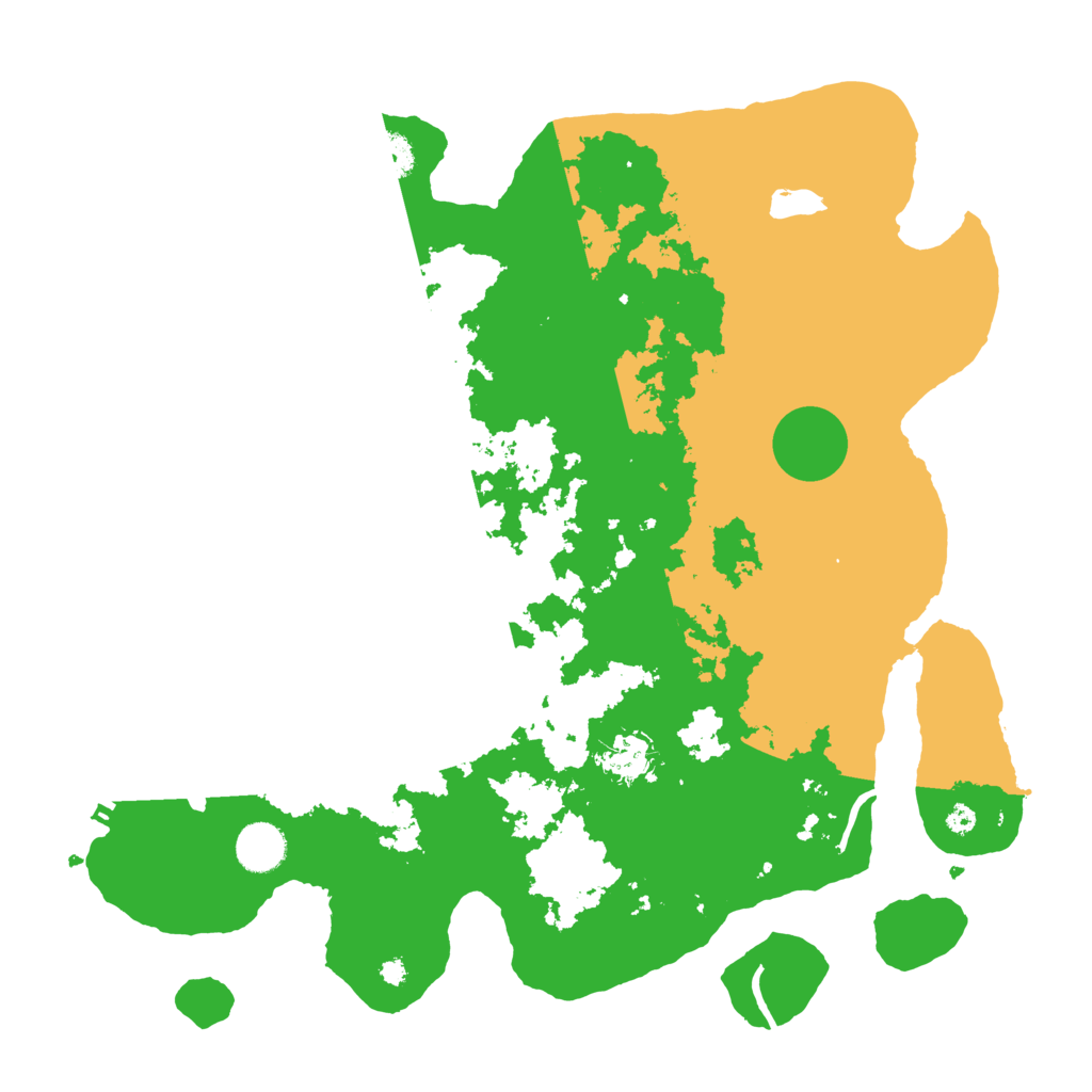 Biome Rust Map: Procedural Map, Size: 3850, Seed: 33456481