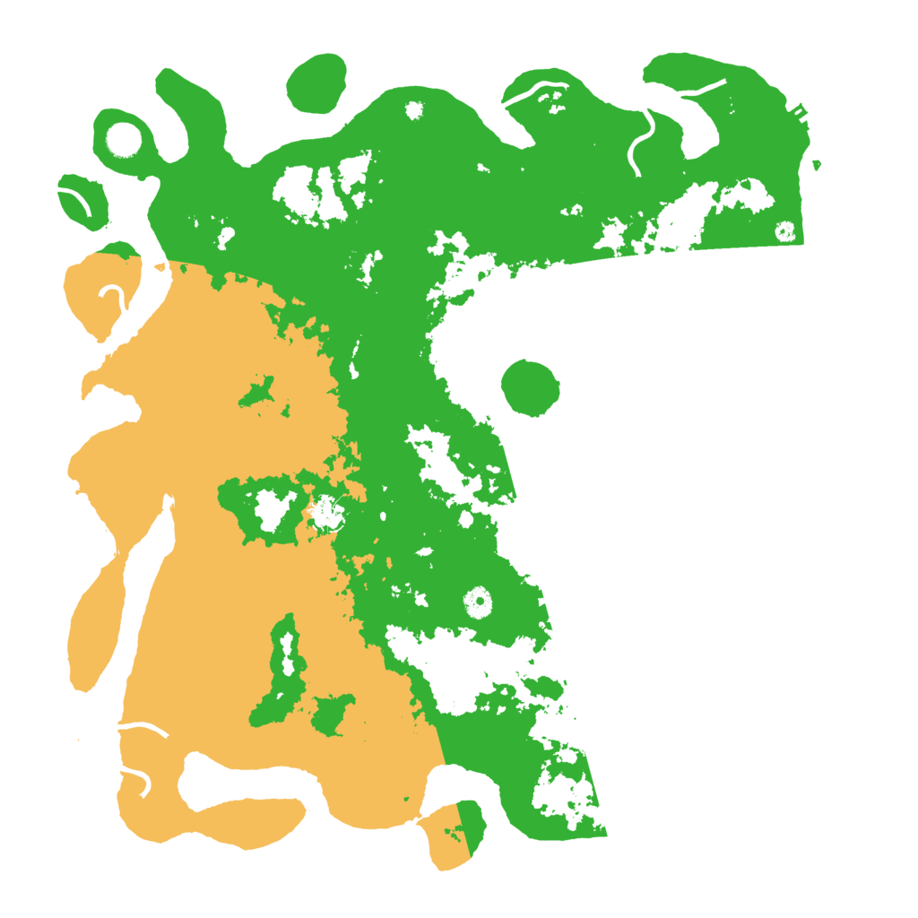 Biome Rust Map: Procedural Map, Size: 4600, Seed: 245