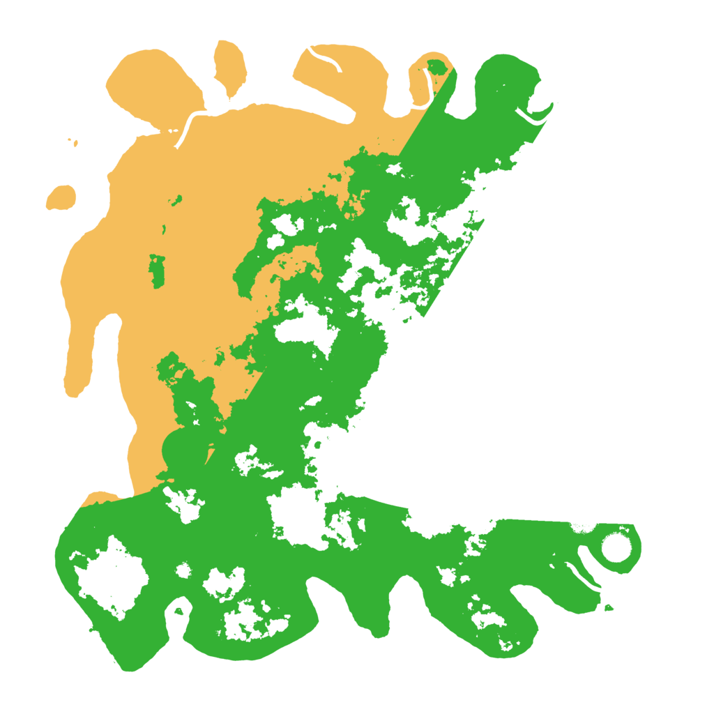 Biome Rust Map: Procedural Map, Size: 4300, Seed: 19145243