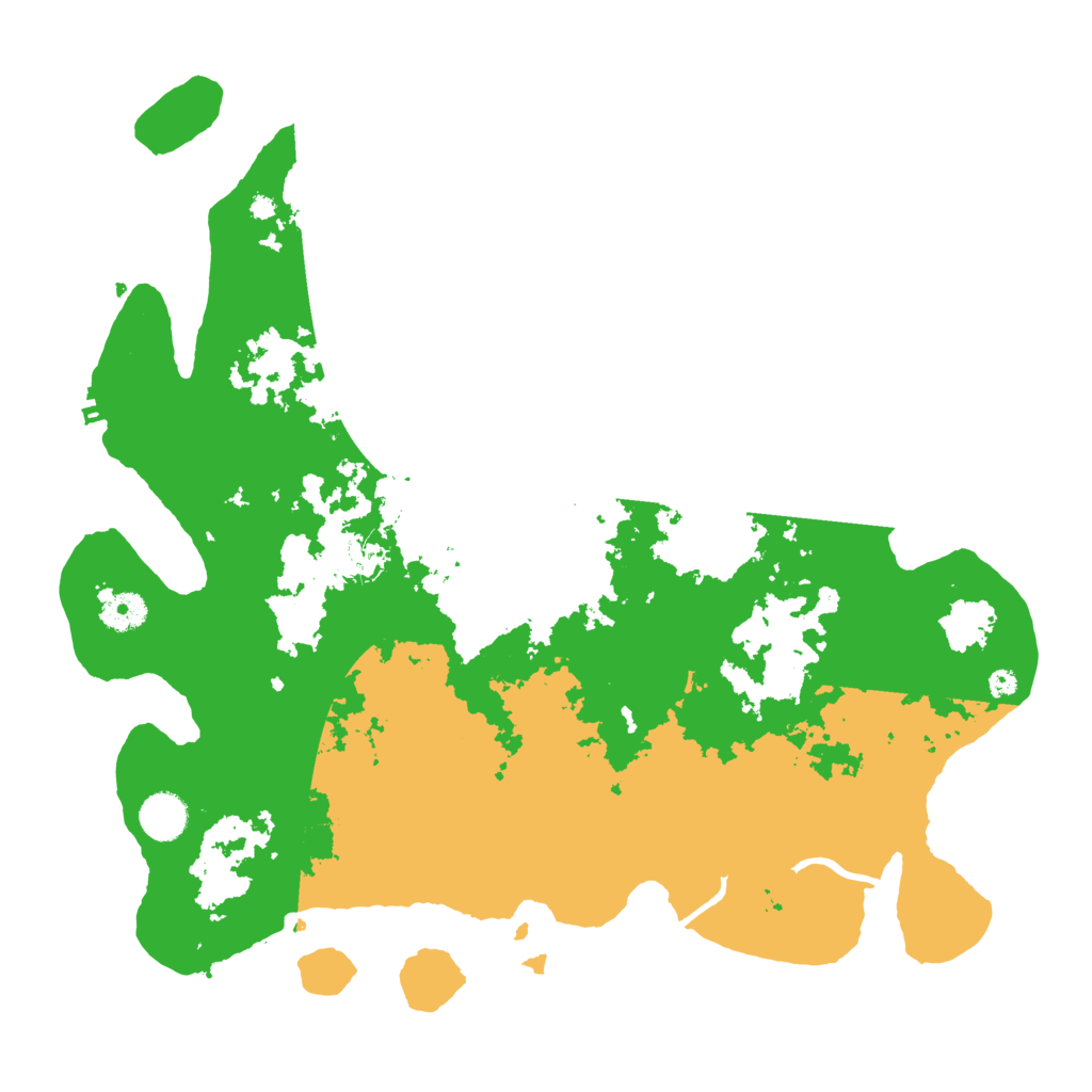 Biome Rust Map: Procedural Map, Size: 4000, Seed: 45745668