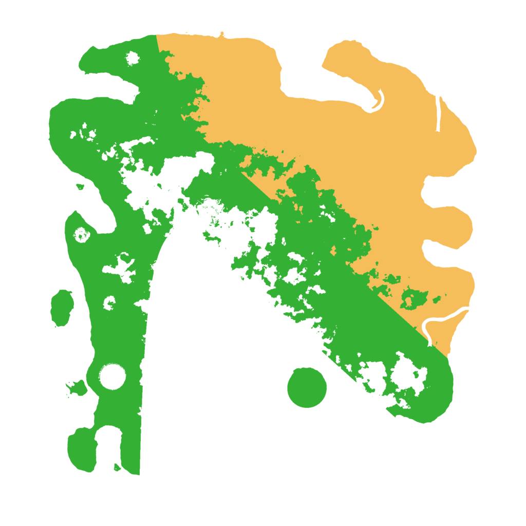 Biome Rust Map: Procedural Map, Size: 3550, Seed: 68715491