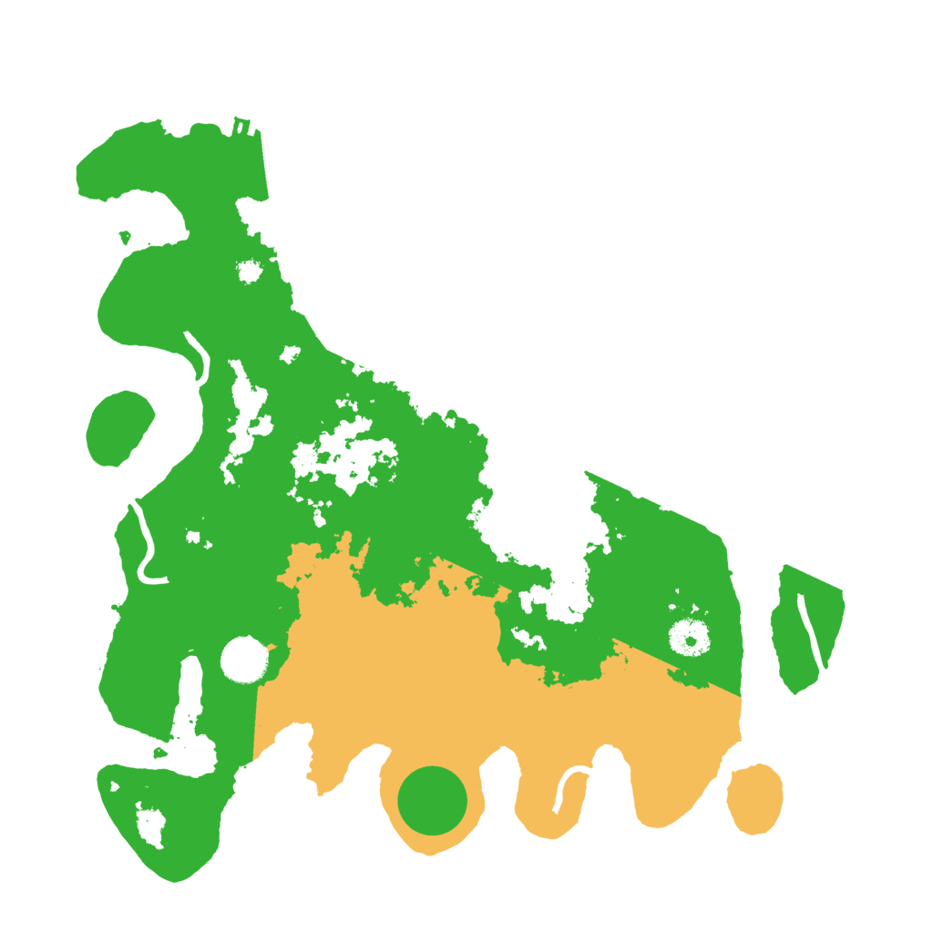 Biome Rust Map: Procedural Map, Size: 3550, Seed: 69882227