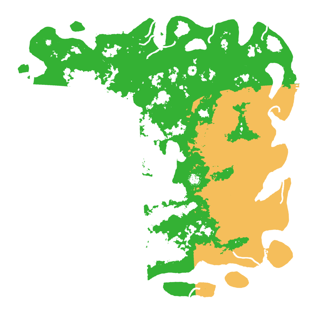 Biome Rust Map: Procedural Map, Size: 5000, Seed: 1558781177
