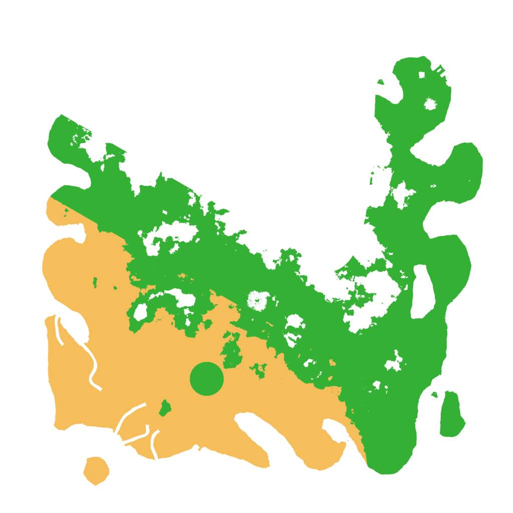 Biome Rust Map: Procedural Map, Size: 4000, Seed: 4543335