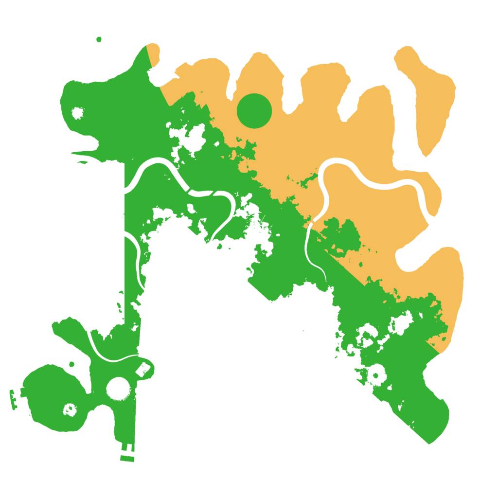 Biome Rust Map: Procedural Map, Size: 3750, Seed: 1971155