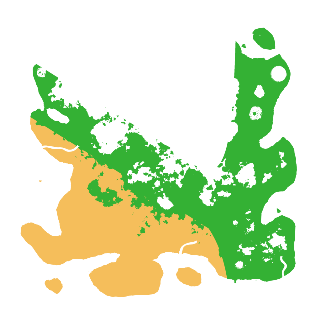 Biome Rust Map: Procedural Map, Size: 3650, Seed: 73630065