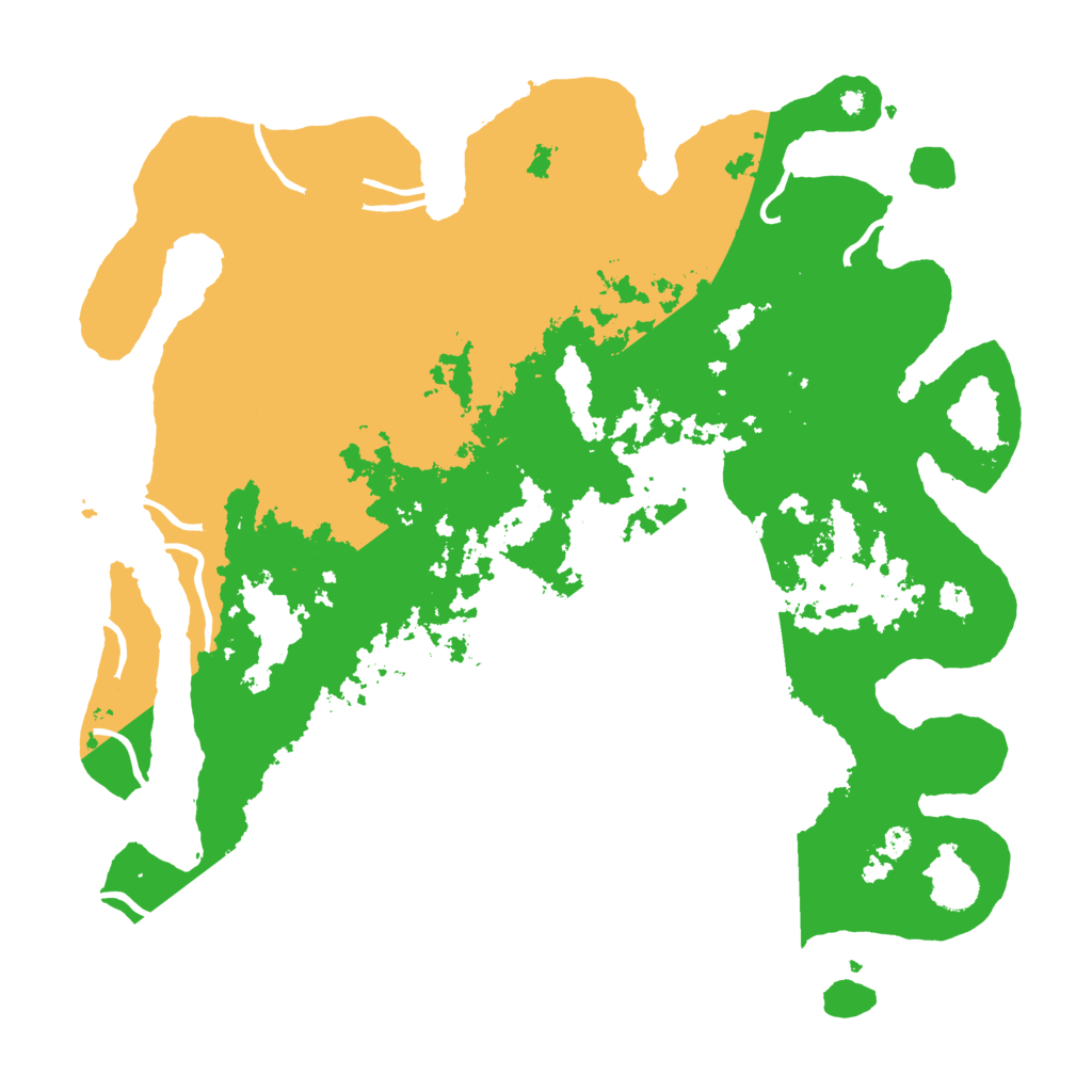 Biome Rust Map: Procedural Map, Size: 4250, Seed: 65537611