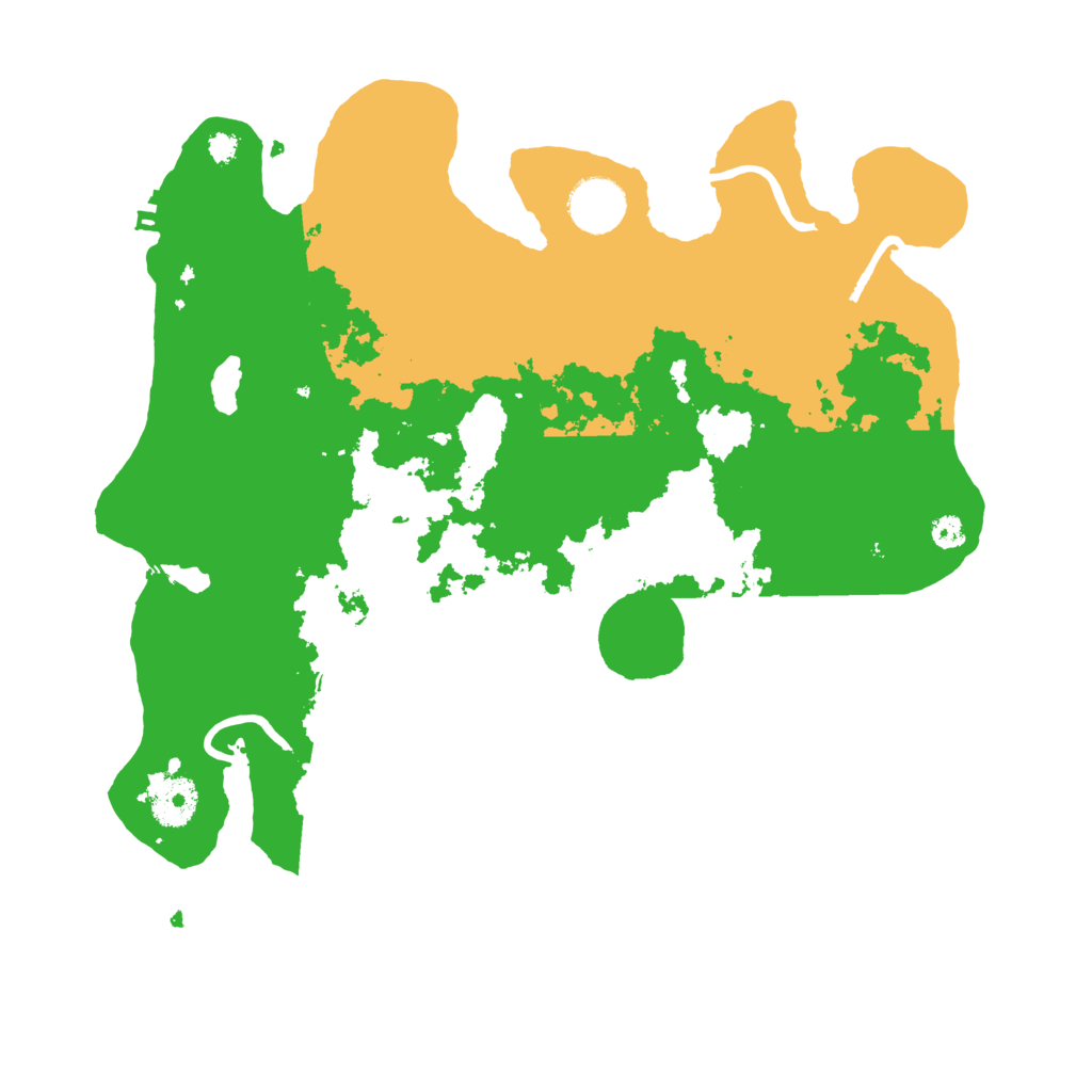 Biome Rust Map: Procedural Map, Size: 3400, Seed: 80457894