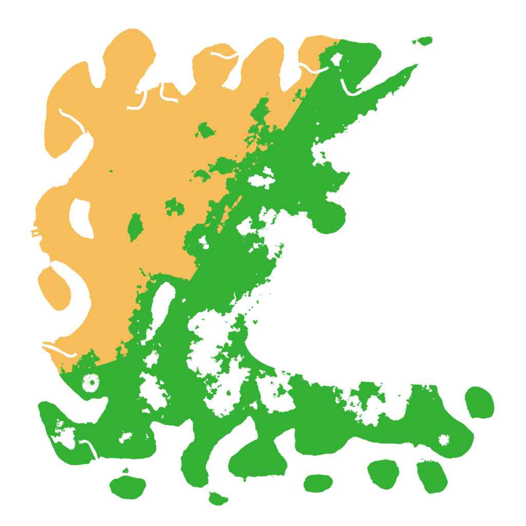 Biome Rust Map: Procedural Map, Size: 4400, Seed: 32564104